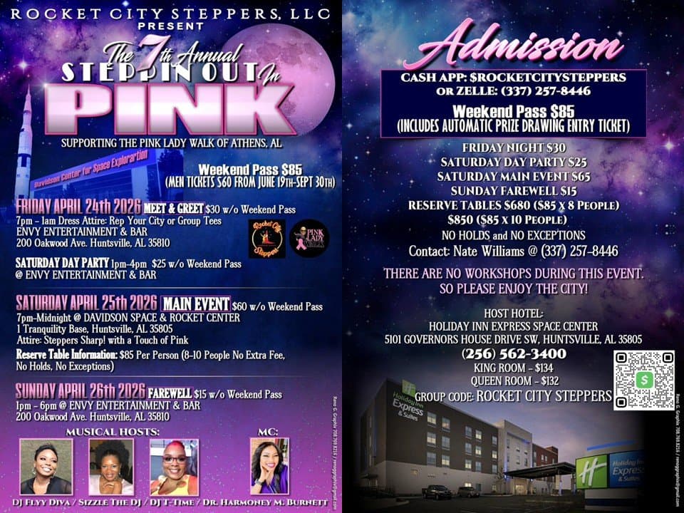 7th Annual STEPPIN OUT In PINK